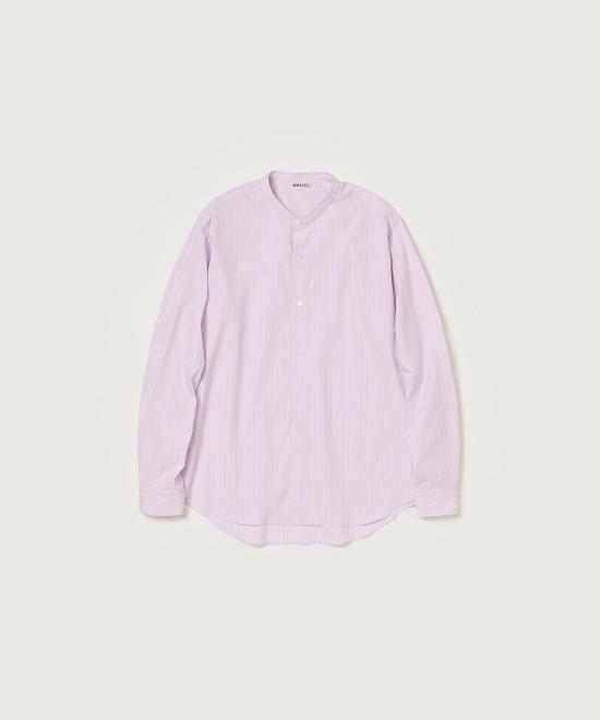  오라리 긴팔 셔츠 A24AS02SS LIGHT PURPLE DOM