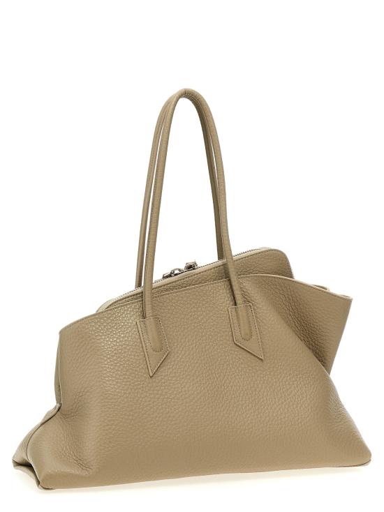 25FW 디 아티코 라 파세지아타 미디엄 탑 핸들 백 250WAH00054852 Beige - THE ATTICO