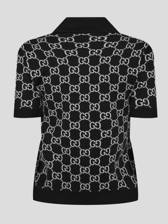 25SS 구찌 폴로 티셔츠 814273 XKEJP1070 Black - GUCCI