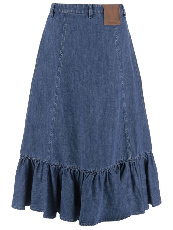 25SS 발렌티노 가라바니 숏 스커트 6B3DD18L94C 558 Blue - VALENTINO GARAVANI