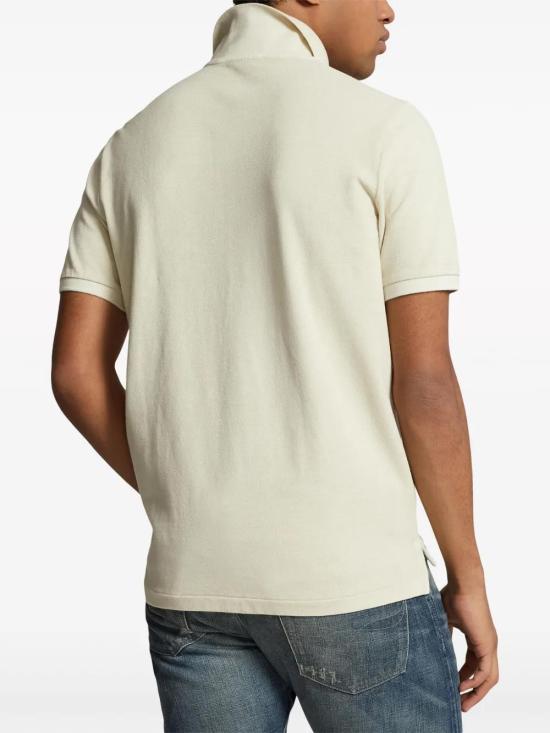  폴로 랄프로렌 폴로 티셔츠 710910898006 ecru - POLO RALPH LAUREN