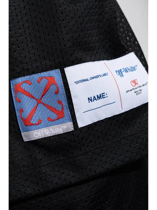 오프화이트 반팔 티셔츠 OMAD003F24JER0021045 black - OFF WHITE
