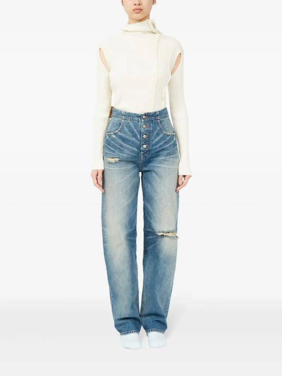 25SS MM6 메종마르지엘라 스트레이트 팬츠 S52LA0241M30016 961 - MM6 MAISON MARGIELA