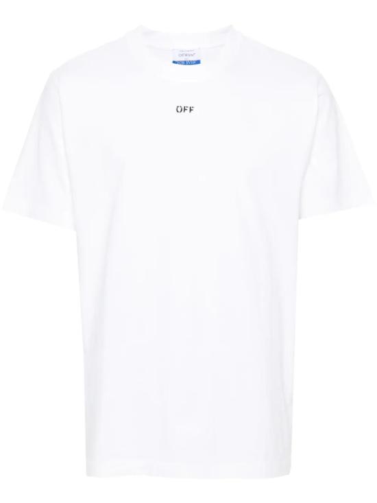  오프화이트 반팔 티셔츠 OMAA027C99JER0170110 white