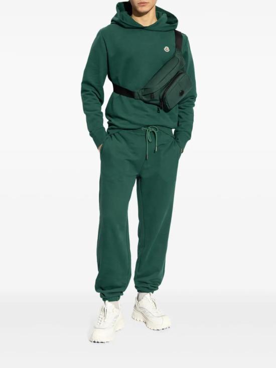  몽클레어 후드 티셔츠 K10918G0003589AUJ emerald - MONCLER