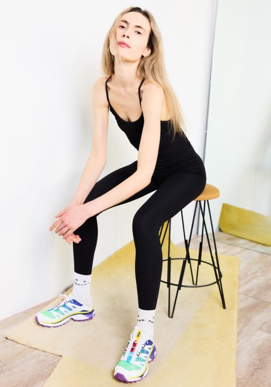  Year of Ours 트레이닝/조거 팬츠 Year Of Ours 스포츠 일상용 원피스 블랙 - OTHER BRANDS