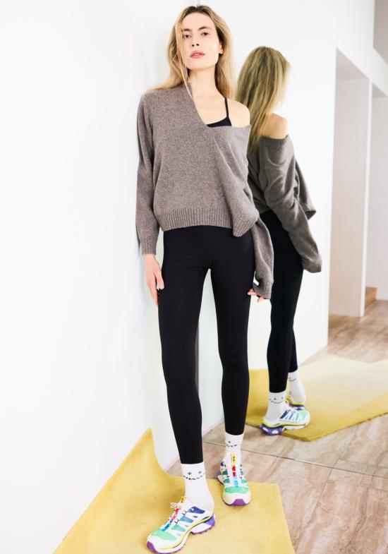  Year of Ours 트레이닝/조거 팬츠 Year Of Ours 스포츠 일상용 원피스 블랙