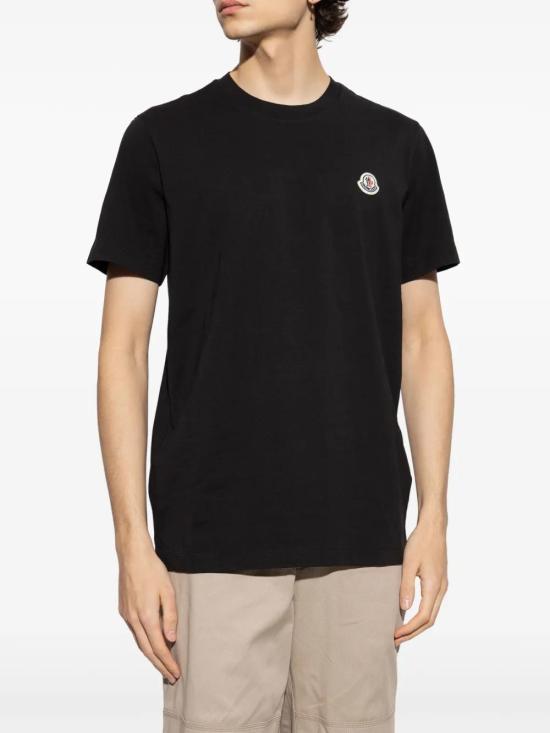  몽클레어 반팔 티셔츠 K10918C00026829H8 black - MONCLER