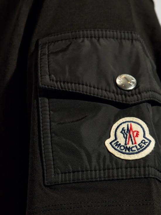  몽클레어 반팔 티셔츠 J20918C000238390T black - MONCLER
