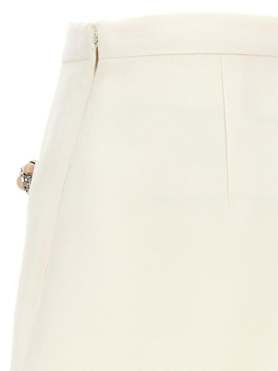 25SS 발렌티노 가라바니 숏 스커트 B3RACH71CFA03 WHITE - VALENTINO GARAVANI