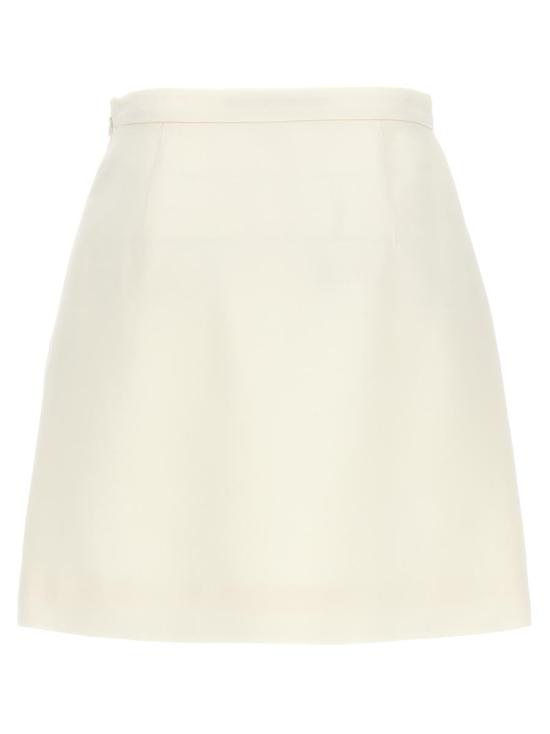 25SS 발렌티노 가라바니 숏 스커트 B3RACH71CFA03 WHITE - VALENTINO GARAVANI