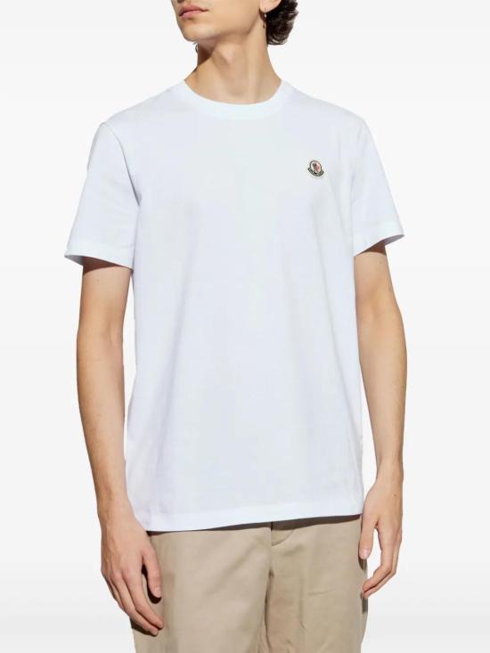  몽클레어 반팔 티셔츠 K10918C00026829H8 white - MONCLER