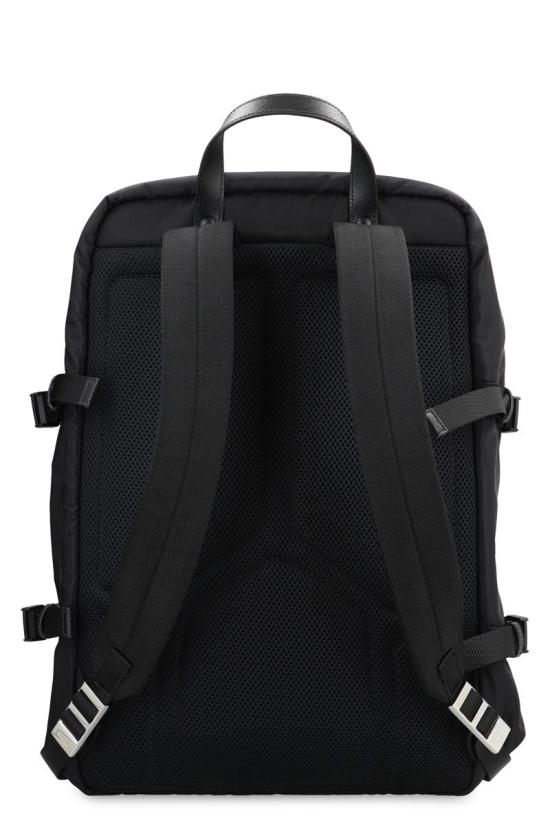  프라다 리나일론 앤 사피아노 레더 백팩 2VZ101VOOO2DMG F0002 Black - PRADA