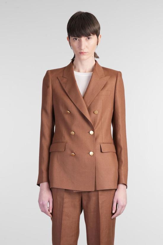 25SS 딸리아토레 숏 원피스 395538 340021U25E107 BROWN