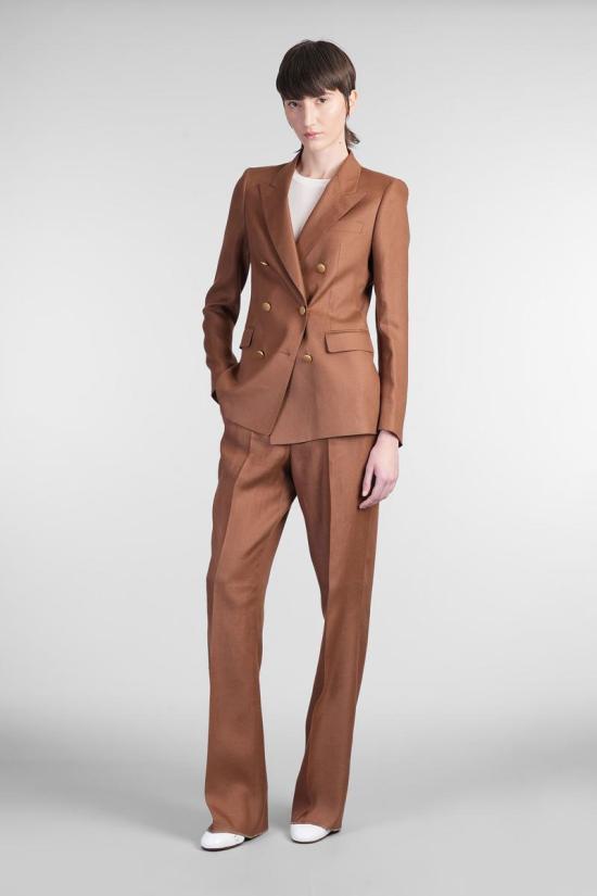 25SS 딸리아토레 숏 원피스 395538 340021U25E107 BROWN - TAGLIATORE