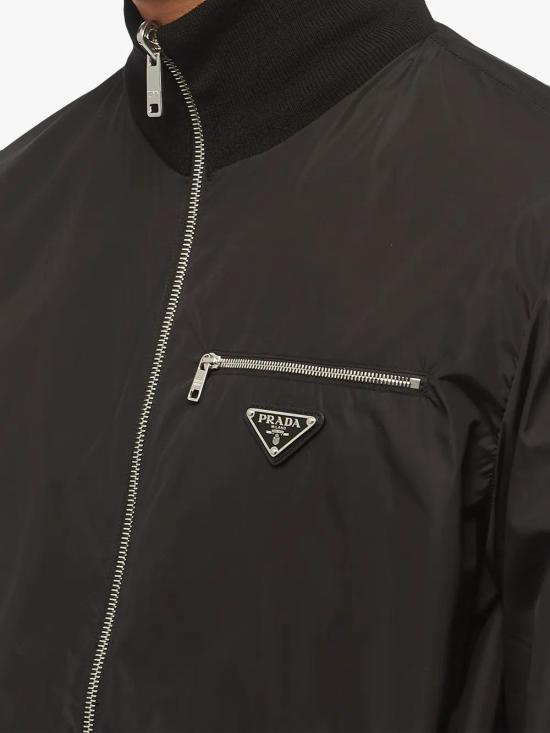  프라다 봄버 자켓 UMC096S1921UPF black - PRADA