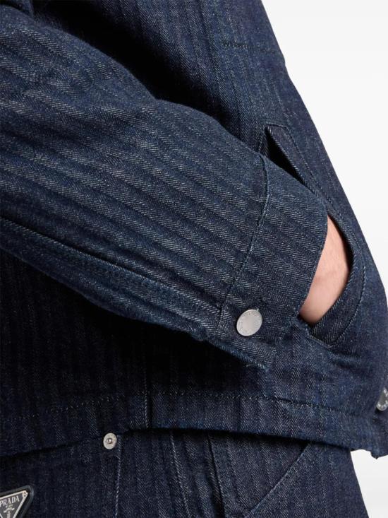  프라다 자켓 GEB254SOOO16HD midnight blue - PRADA