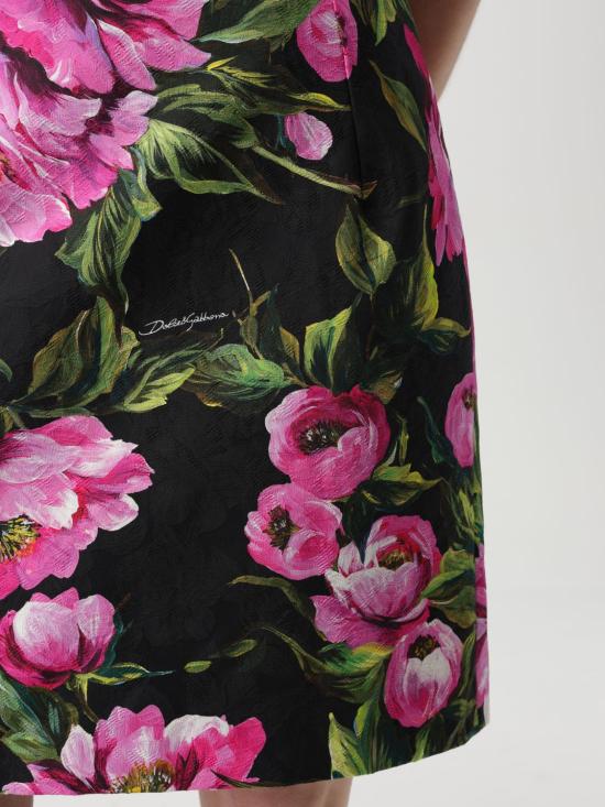 25SS 돌체앤가바나 미디 원피스 F6TMJTFSFN9 HN5KR Peony - DOLCE & GABBANA
