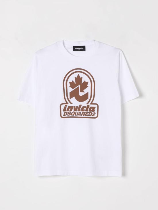 25FW [키즈] 디스퀘어드2 티셔츠 DQ2924D0AD3 DQ100 White