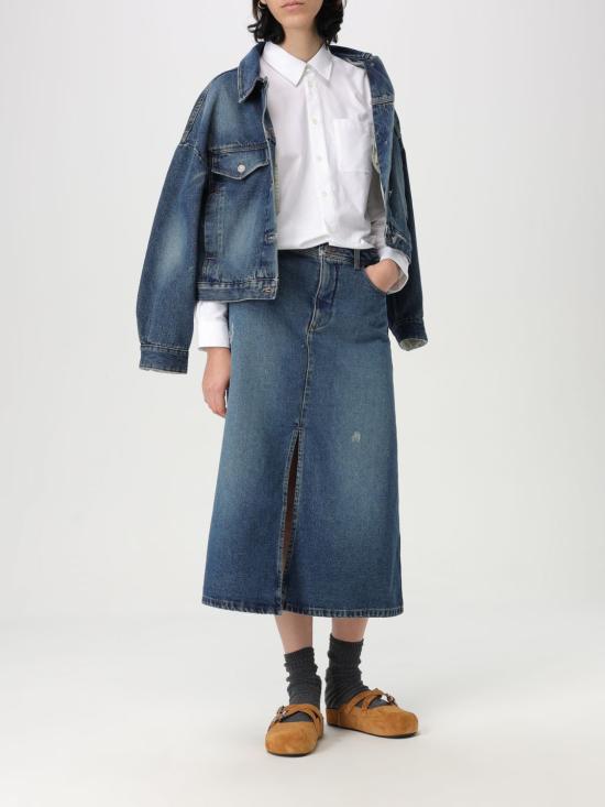25FW 아페쎄 스커트 COHFCF06423 IAL Blue - A.P.C.