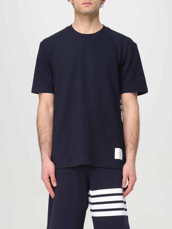 26SS 톰브라운 클래식 피케 4바 티 MJS123A00050 415 Navy