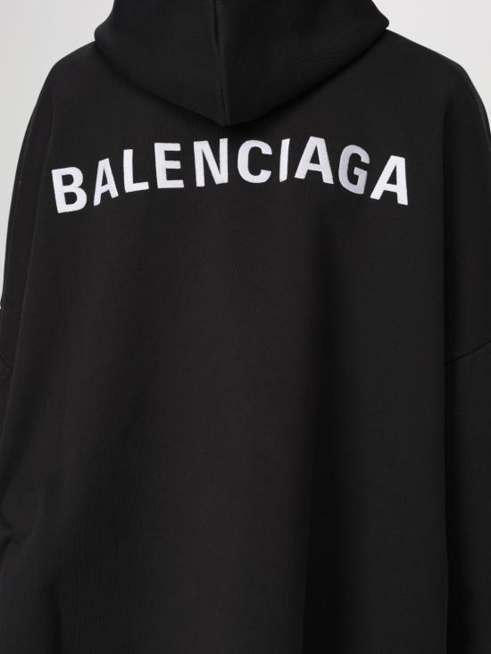 25SS 발렌시아가 스웨터 818433TRVJ3 1070 Black - BALENCIAGA