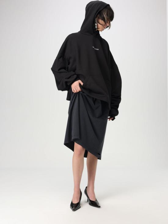 25SS 발렌시아가 스웨터 818433TRVJ3 1070 Black - BALENCIAGA