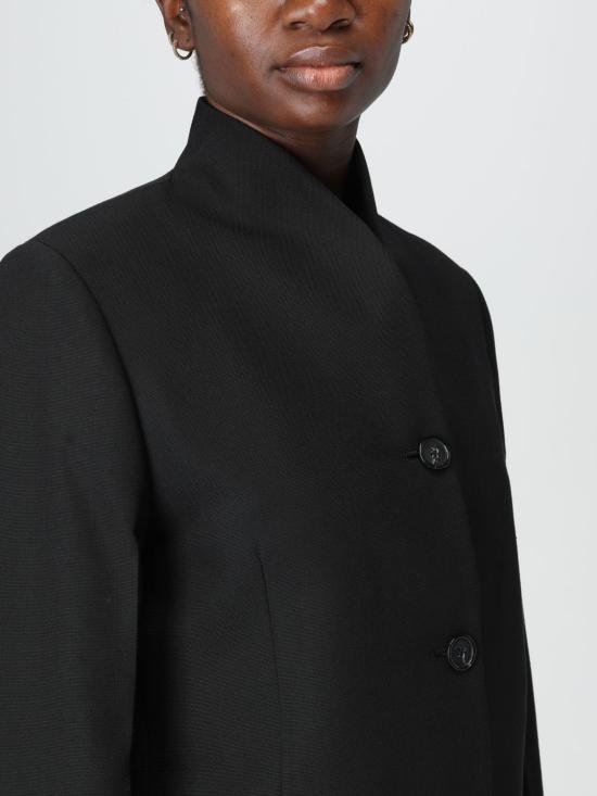 25SS 토템 자켓 241WRZ1063FB0026 001 Black - TOTEME