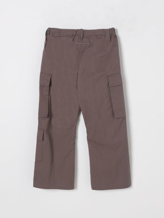 25SS [키즈] MM6 메종마르지엘라 팬츠 M60735MM05F M6710 Brown - MM6 MAISON MARGIELA
