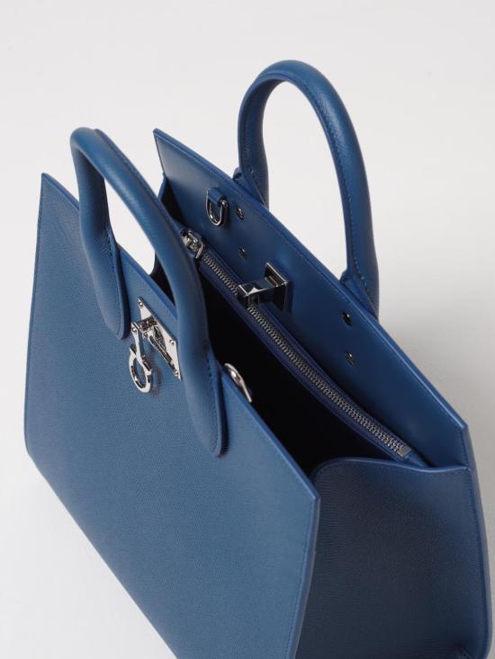 25SS 살바토레 페라가모 토트백 210398 779236 030 Blue - SALVATORE FERRAGAMO