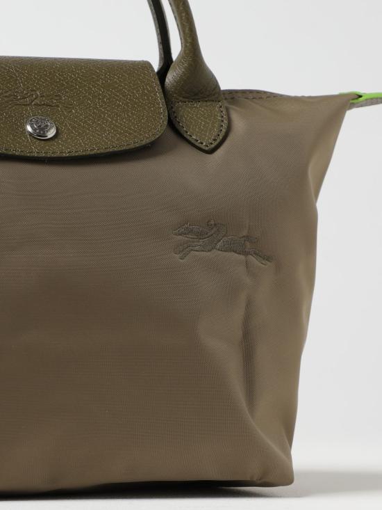 26SS 롱샴 르 플리아쥬 그린 스몰 탑 핸들 백 L1621 919 M04 Mastic - LONGCHAMP