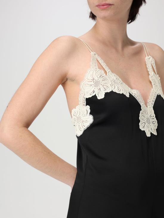 25SS 질샌더 롱 원피스 J02CT0468J76018 001 Black - JIL SANDER