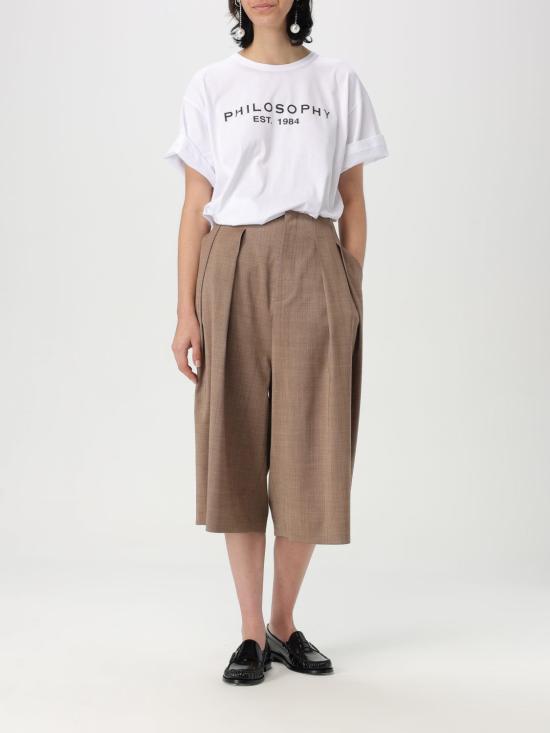 25FW 필로소피 반팔 티셔츠 07500795 0002 White - PHILOSOPHY