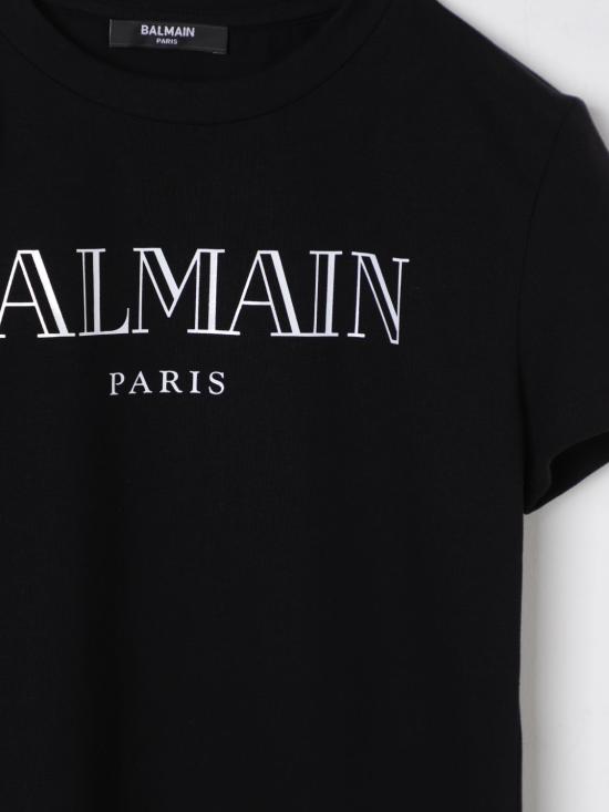 25FW [키즈] 발망 원피스 BW1C01Z2389 930BC Black - BALMAIN