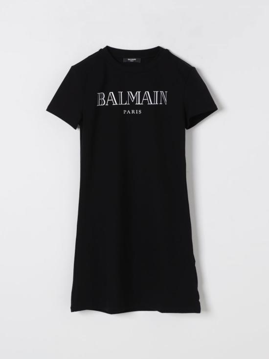 25FW [키즈] 발망 원피스 BW1C01Z2389 930BC Black