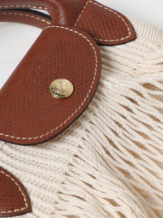 26SS 롱샴 플리아쥬 필렛 L 탑 핸들백 10121HVH 037 Natural - LONGCHAMP