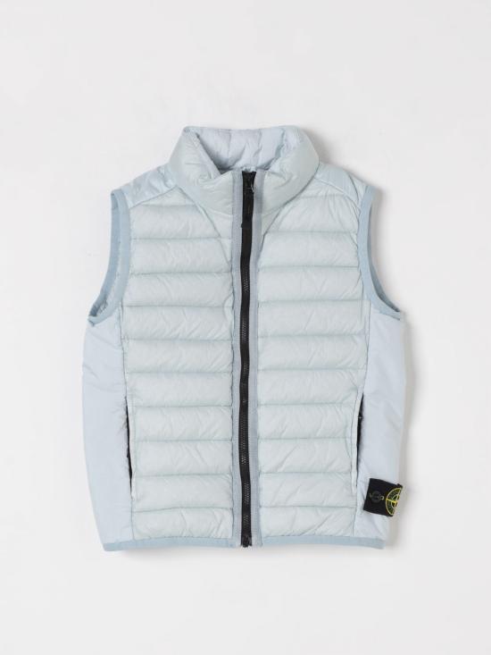 25FW [키즈] 스톤 아일랜드 베스트 G100002S0024 V0041 Gnawed Blue