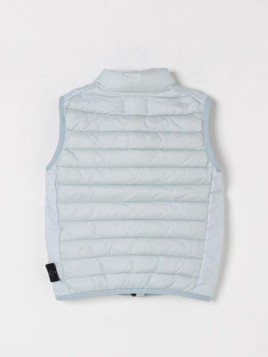 25FW [키즈] 스톤 아일랜드 베스트 G100002S0024 V0041 Gnawed Blue - STONE ISLAND