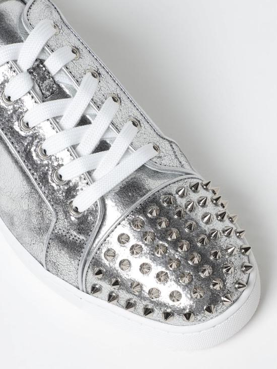 25SS 크리스챤 루부탱 스니커즈 1250206 S203 Silver - CHRISTIAN LOUBOUTIN