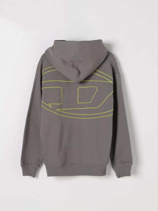 25FW [키즈] 디젤 풀오버 J022750GYCJ K934 Grey - DIESEL