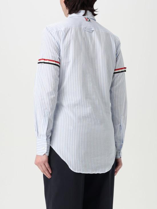 25SS 톰브라운 블라우스 FLL005OF0810 480 Blue - THOM BROWNE