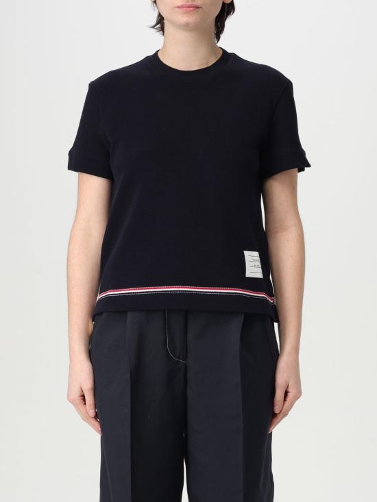 25SS 톰브라운 반팔 티셔츠 FJS193AJ0185 415 Blue