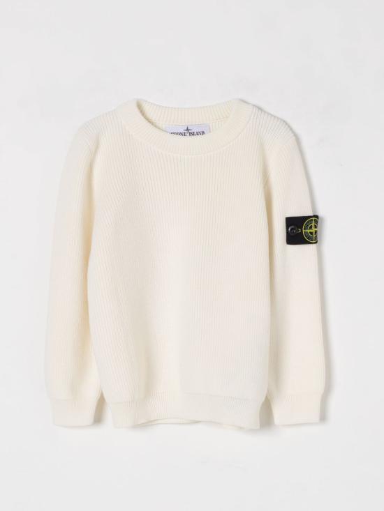 25FW [키즈] 스톤 아일랜드 풀오버 5100004S00D8 V0001 White