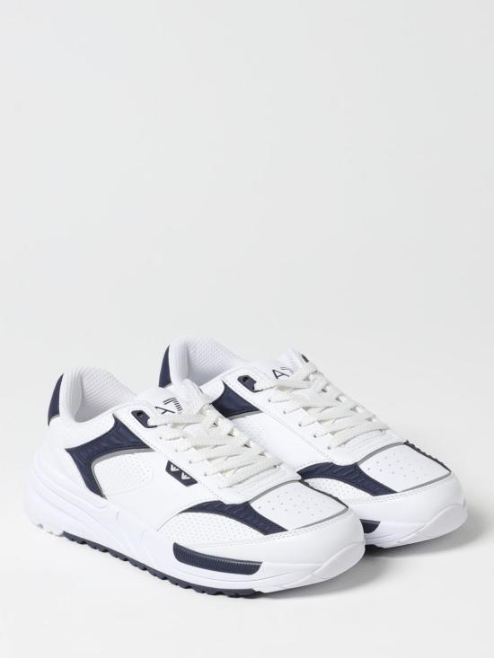 25FW 엠포리오 아르마니 스니커즈 X8X241XK435 R976 Black - EMPORIO ARMANI