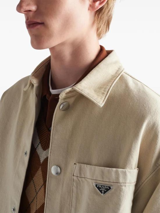  프라다 긴팔 셔츠 GEC066S21215E0 - PRADA