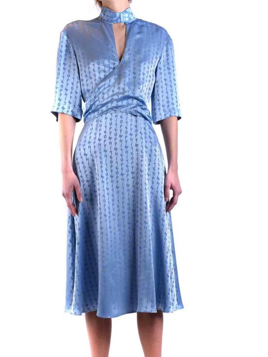  오프화이트 스커트 OWDB219R20C86068 Blue - OFF WHITE