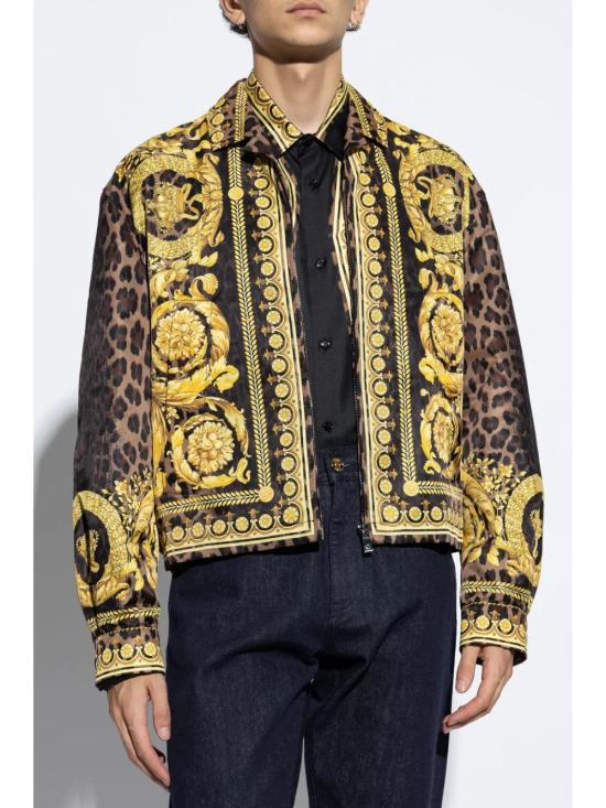  베르사체 봄버 자켓 10167171A12366 yellow - VERSACE