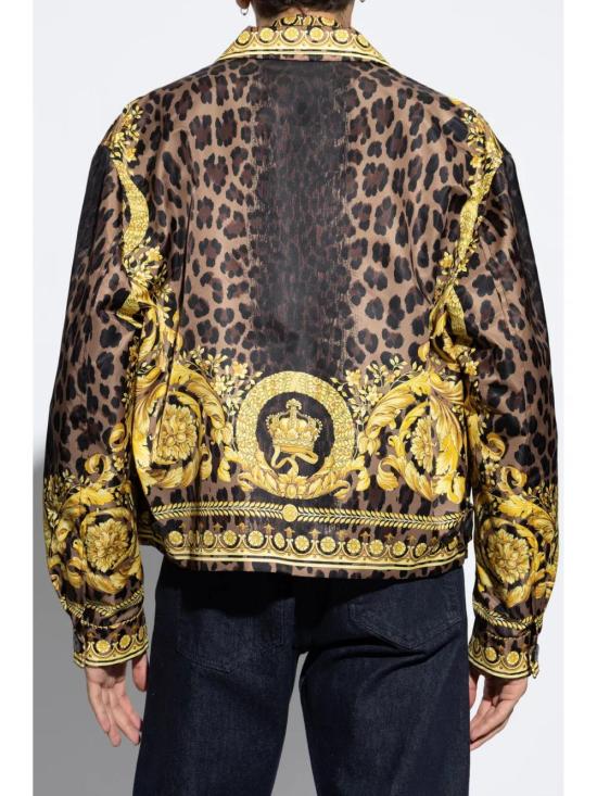  베르사체 봄버 자켓 10167171A12366 yellow - VERSACE
