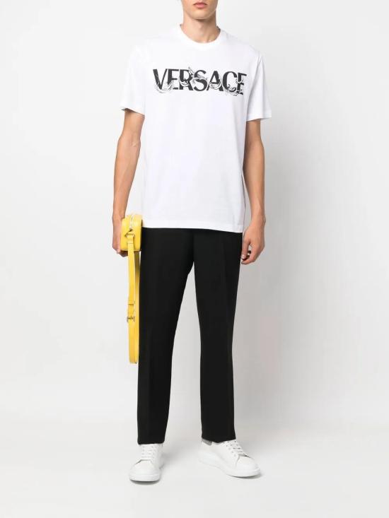  베르사체 반팔 티셔츠 10069741A04949 white - VERSACE