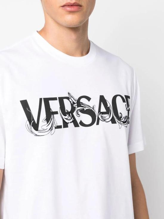  베르사체 반팔 티셔츠 10069741A04949 white - VERSACE